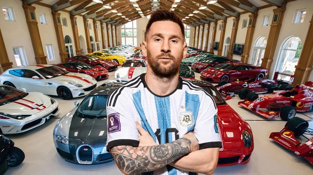 Bộ sưu tập siêu xe của Messi